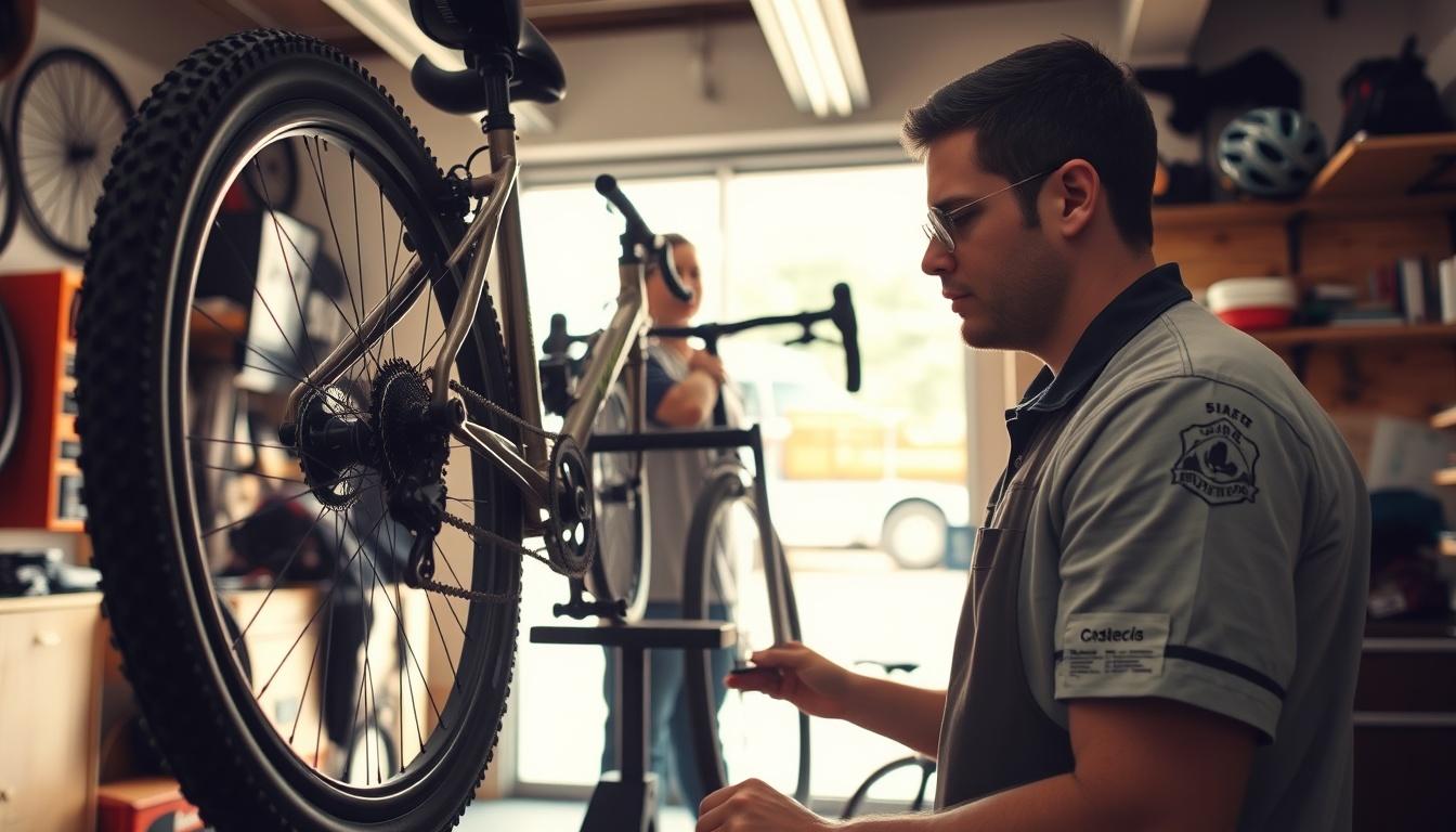 Mantención y reparación de bicicletas
